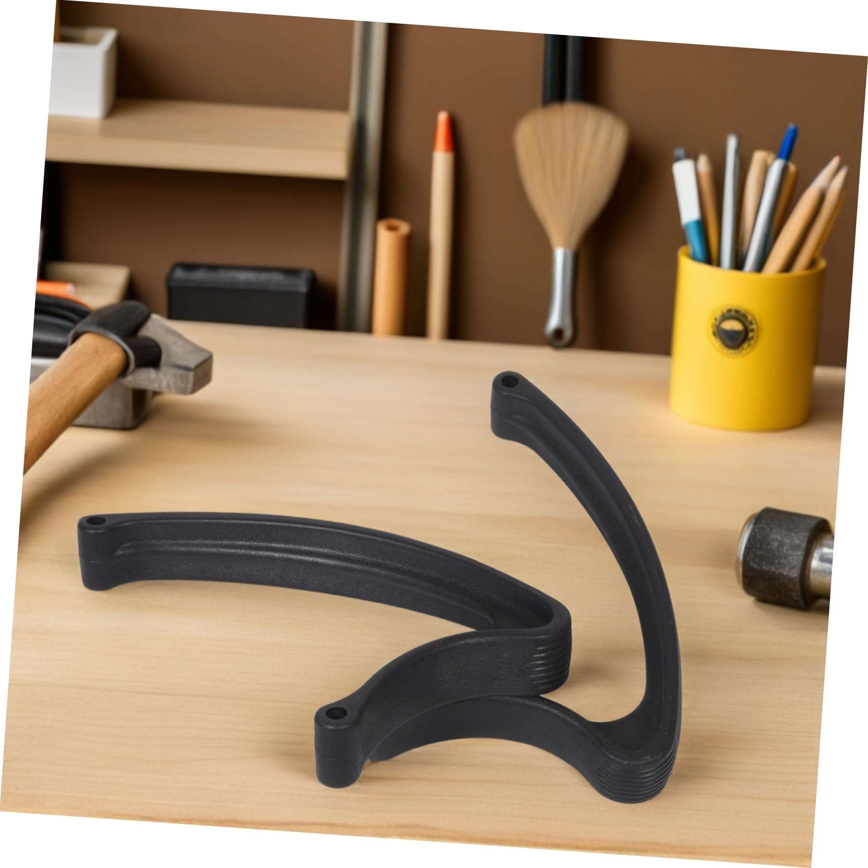 Reposabrazos ergonómico para silla de oficina, reposabrazos de plástico duradero para sillas de escritorio de juegos y computadora, soporte cómodo para adultos, ancianos y usuarios discapacitados