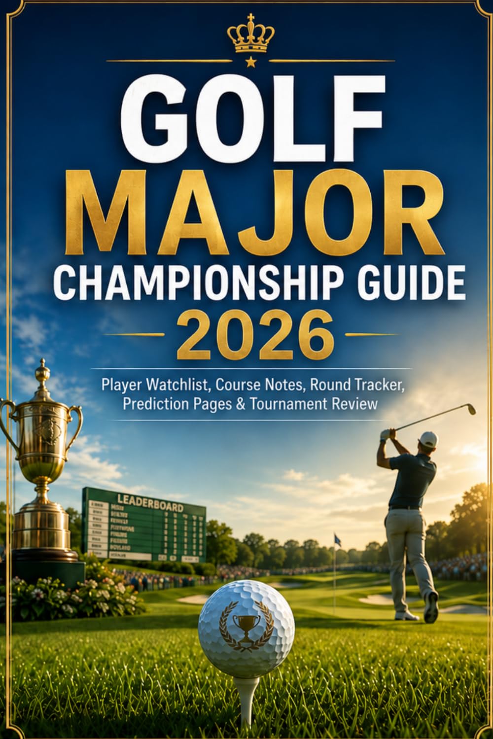 GOLF MAJOR CHAMPIONSHIP GUIDE 2026: Player Watchlist, Course Notes, Round Tracker, Prediction Pages & Tournament Review