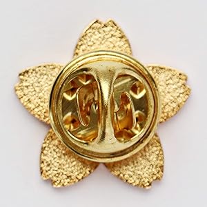 Amazon.co.jp: 桜 ピンバッジ 桜の花びらをデザインしたピンズ