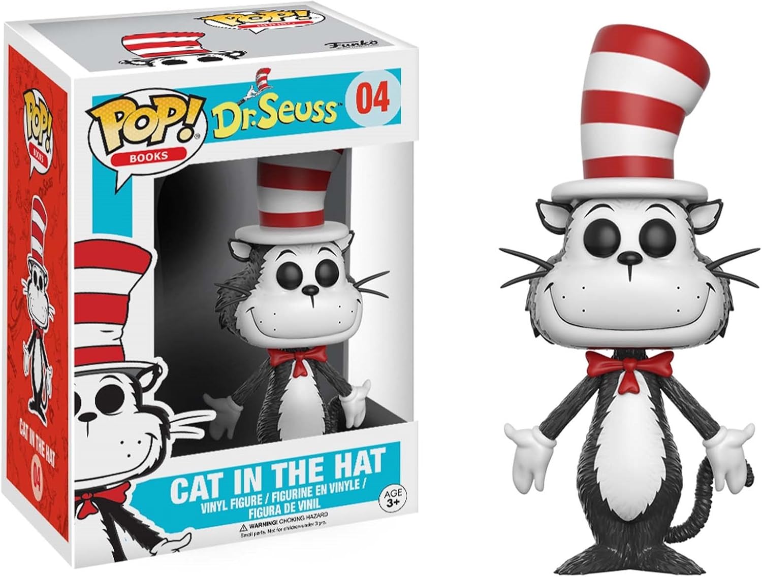 Funko POP Books: Dr. Suess Cat in The Hat Toy Figure
