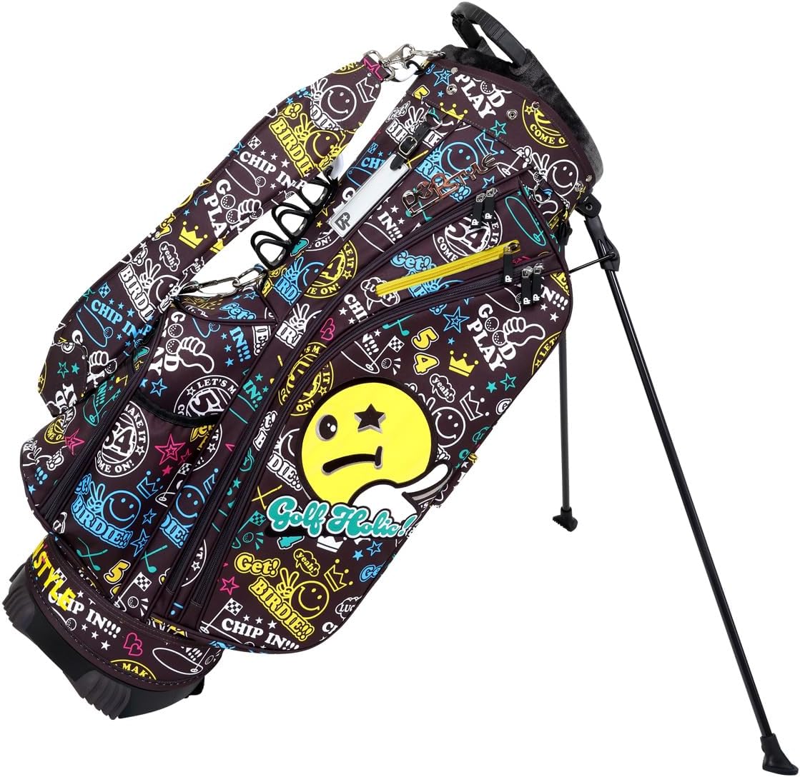 Winwin Style CB-173 Lucky Character NEW Light Weight Stand Bag 9.0 Type Golf Stand Caddy Bag
