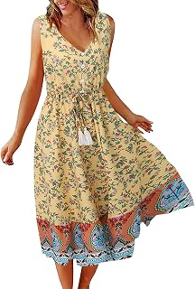 ReSin90s Summer Dresses for Women UK Black Bodycon Dresses for Women Summer Dresses Sleeveless Split Maxi Dresses Off Shoulder Split Long A Line Dress Beach Dresses for Women