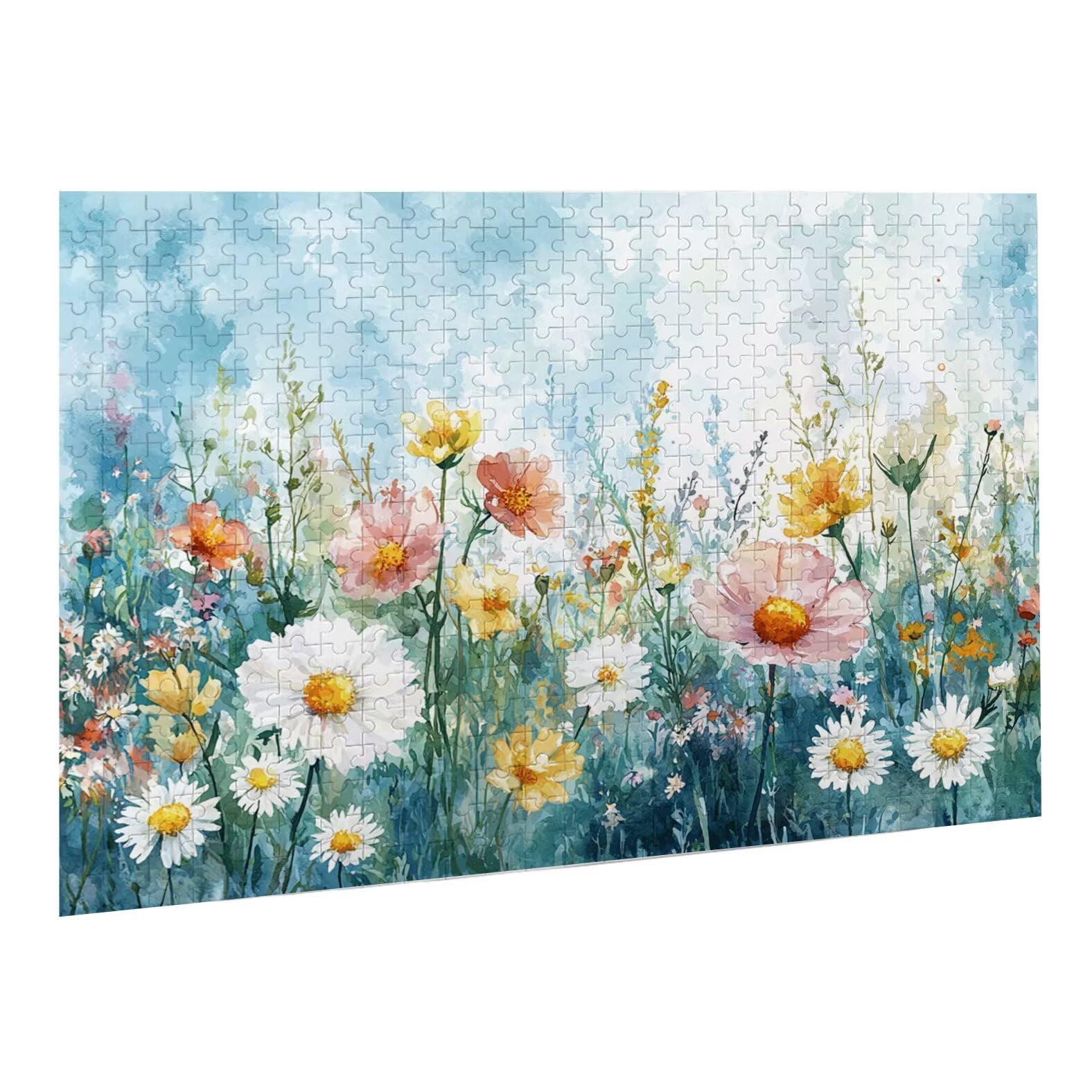 Puzzle dla dorosłych, 3000 sztuk, trudne drewniane puzzle, gra, gra logiczna, gra ręczna, dekoracja rodzinna, kreatywna rozrywka, prezent 81 x 122 cm roślina chryzantema K0F-326
