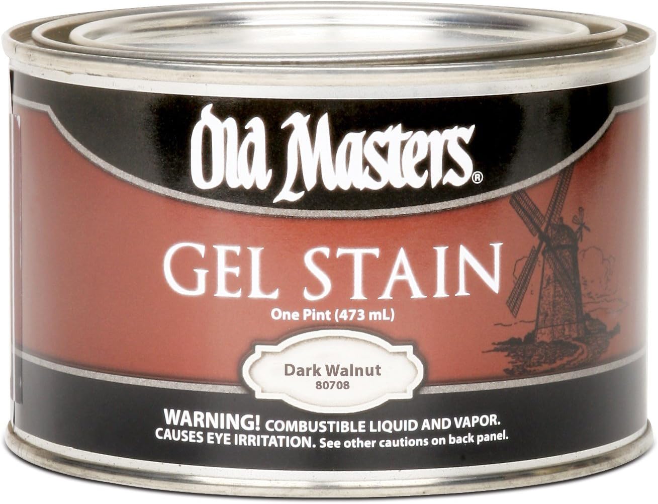 Old Masters Dark Walnut Gel Stain 1 pt.