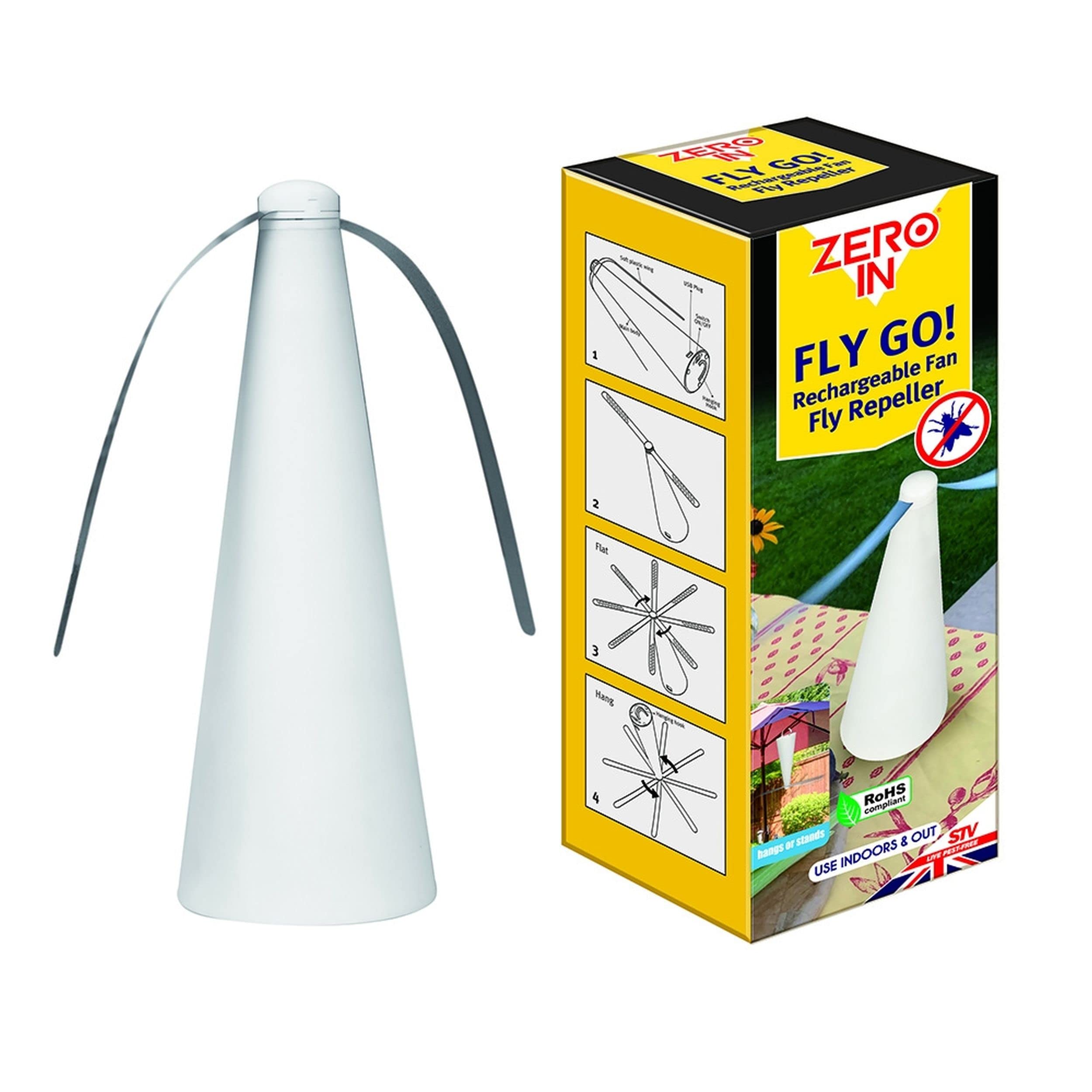 STV Fly Go! USB Rechargeable Fan Repeller