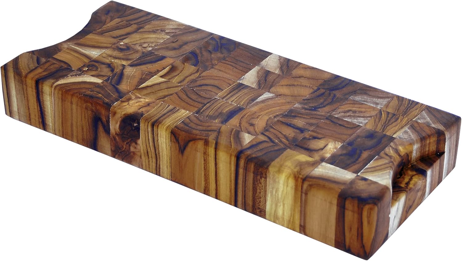 Superior Teak Wood Cutting Board For Kitchen, End Grain Teakwood Cutting Board Handmade, Kitchen Chopping Block, Bbq Cutting Boards for Meat.