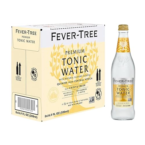 Miniatura 10 de Fever Tree Light Tonic Water - Mezclador de alta calidad - Bebida refrescante para cócteles y cócteles sin alcohol. Ingredientes de origen natural,