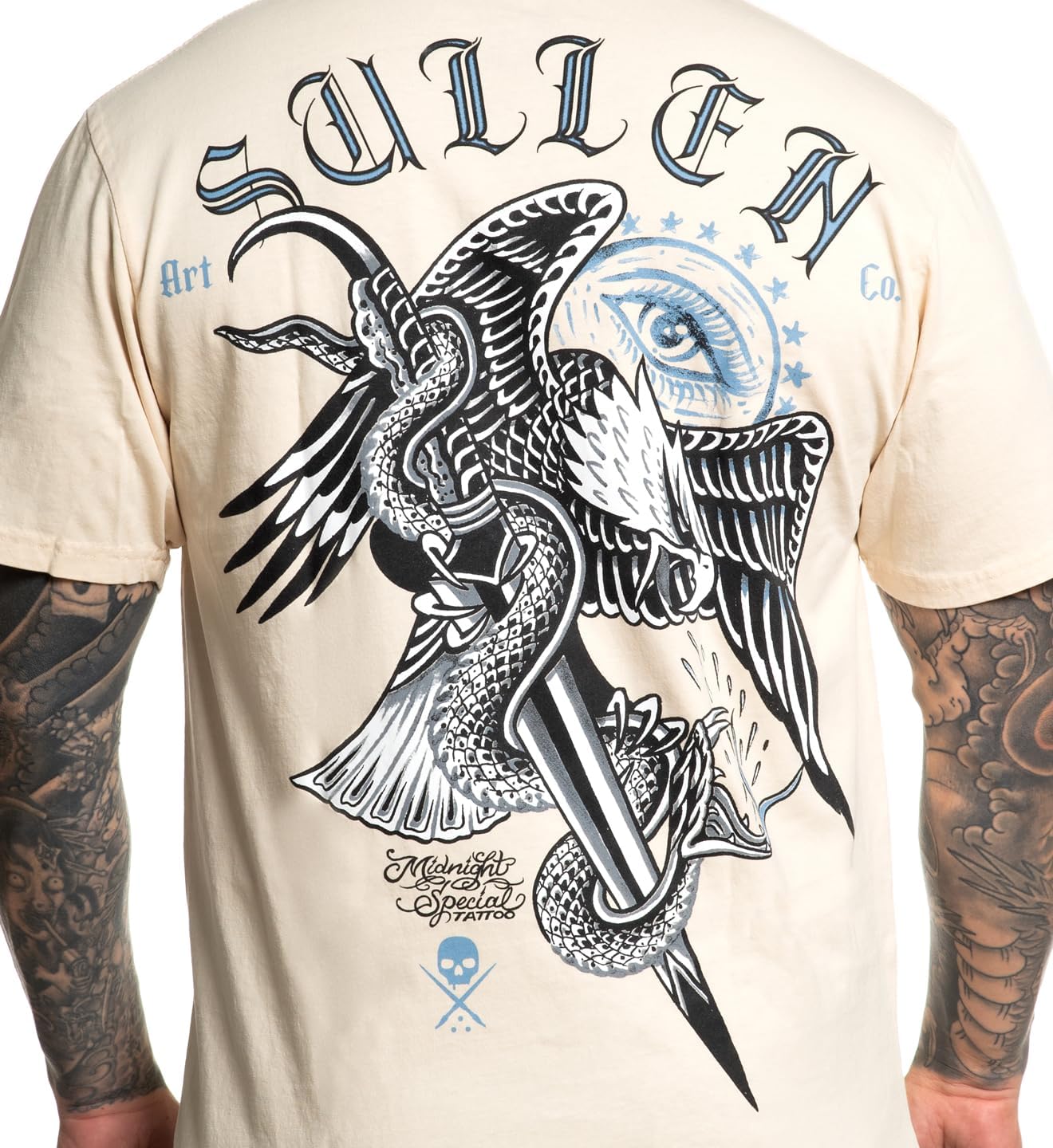 Sullen Men's Midnight Special Traditions Capsule Tattoo Artist Series Lifestyle Graphic Premium Short Sleeve Tee