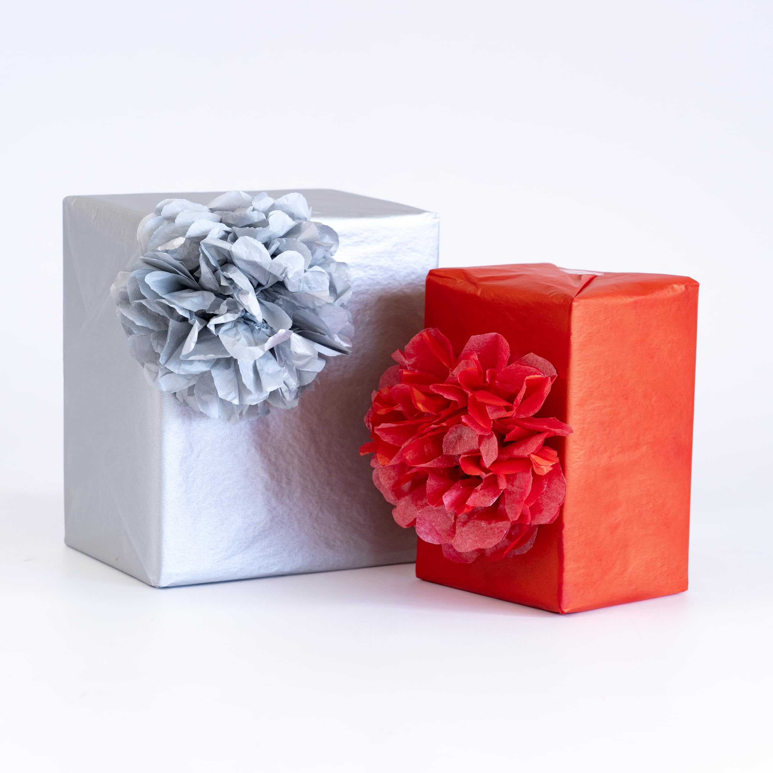 PAKOT | Bobina Papel Seda Rojo 18grs - Rollo 70CM X 100M - Ideal Manualidades, Packaging y Embalaje