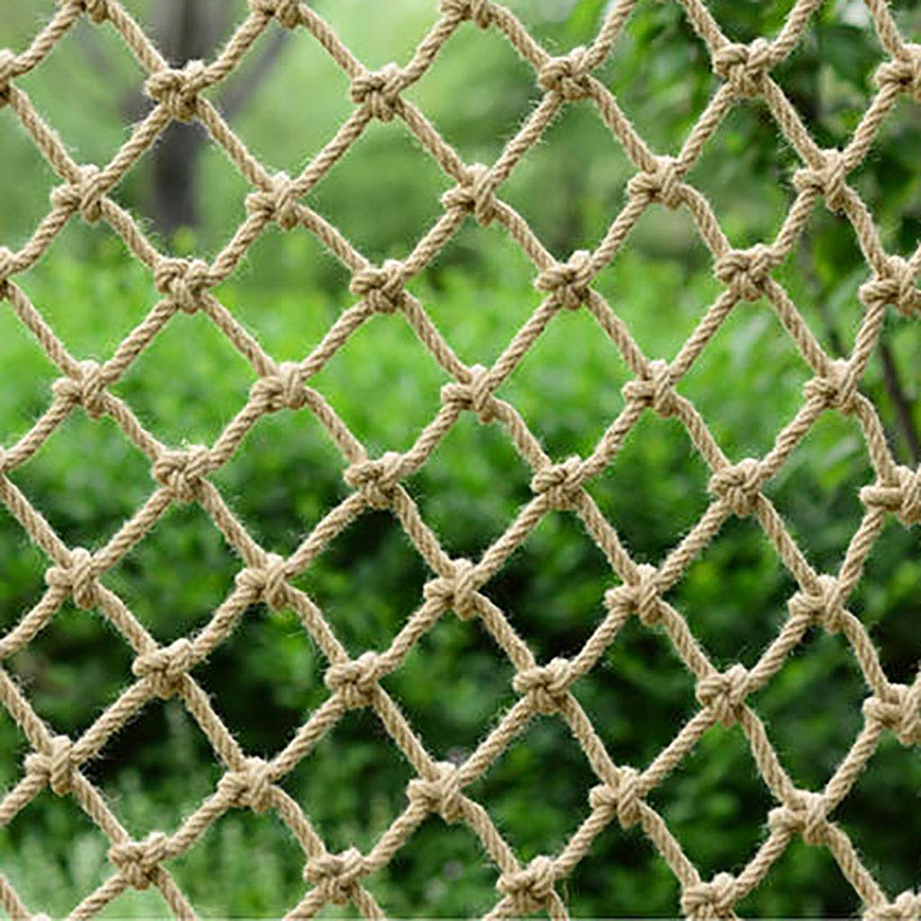 Wiele rozmiarów Siatka zabezpieczająca dla dzieci Siatka z liny konopnej Siatka dekoracyjna Bezpieczna siatka kolejowa Siatka zabezpieczająca dla dzieci na balkon Siatka zabezpieczająca dla dzieci L