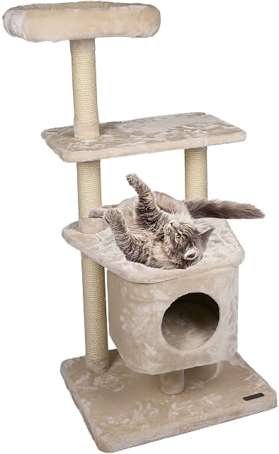 Foto 2 de 4 de FLAMINGO F ÁRBOL RASCADOR Norma Beige 72x50x130CM