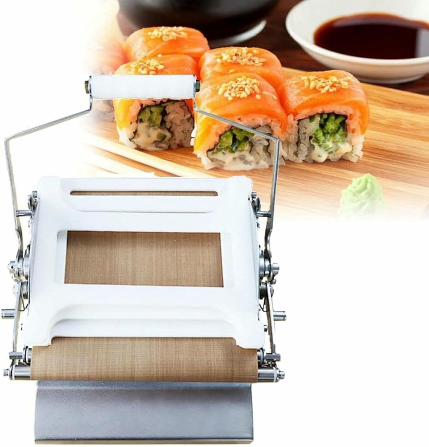 Commercial Round Sushi Cutter, Manual Mold For Sushi, Easy To Operate, For Coffee Shops And Japanese Food Stores, Lunch For Bent And DIY Children In The Home ~/