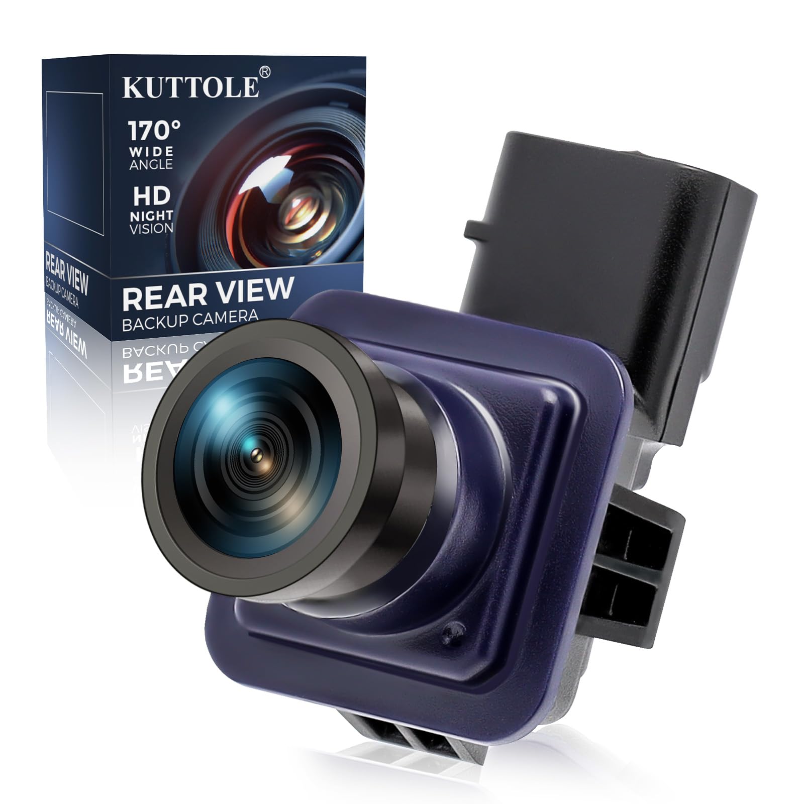 Backup Camera Compatible with Ford Fusion 2013 2014 2015 2016 Rear View Camera Replace# ES7Z-19G490-AA ES7T-19G490-AA DS7T-19G490-AA DS7Z-19G490-AA