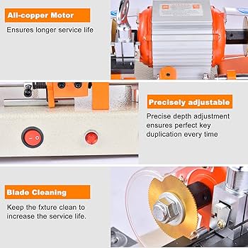 TWO FACE 2016 KUCHIDAKE ツカティー Amazon.com: Key Cutting Machine Duplicator, Double Head Key