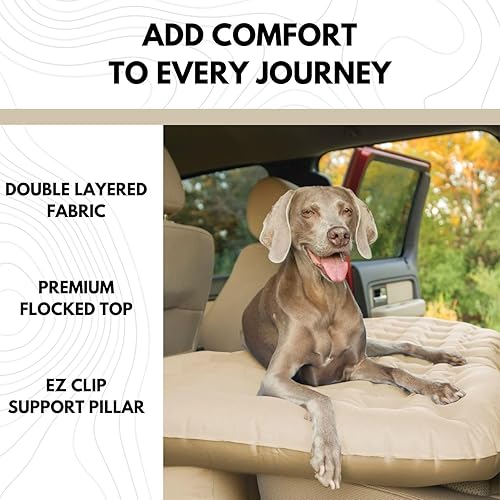 Miniatura 10 de Pittman Outdoors PPI-CMO_TRKMAT - Colchón inflable de tela para asiento trasero de camión  5 pies de longitud  Se adapta a camiones y SUV de tamaño