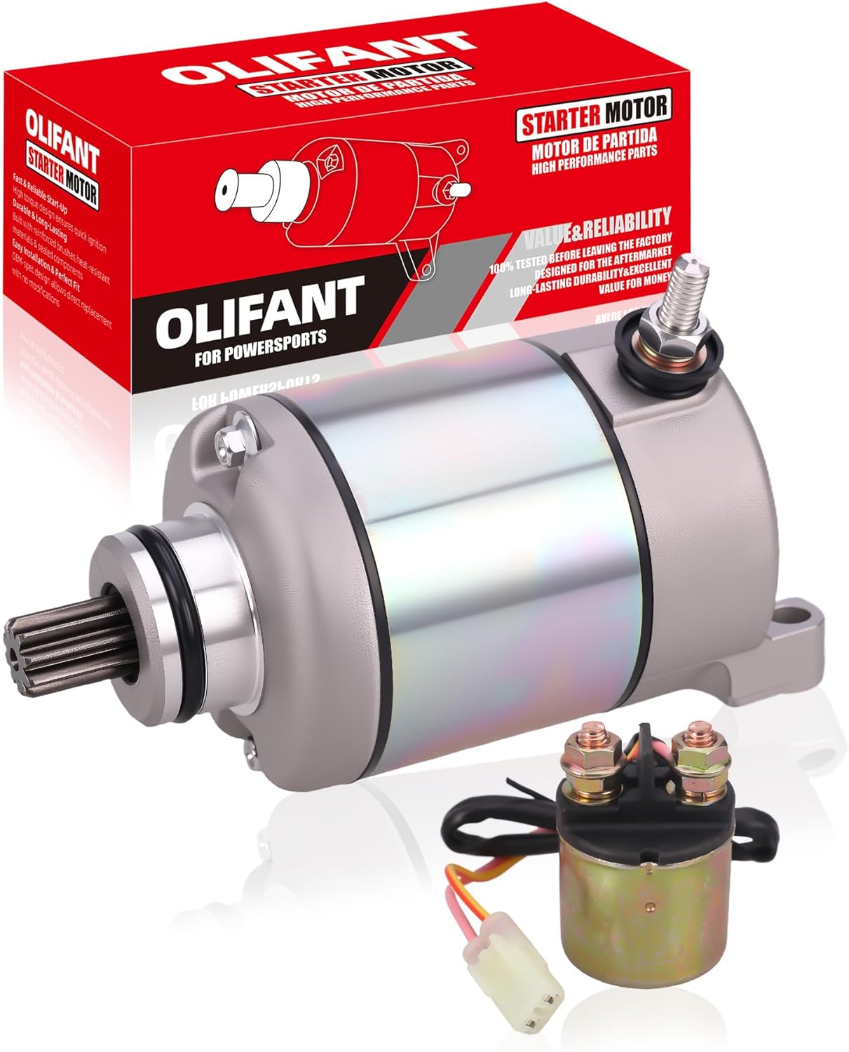 Starter for Honda TRX450R TRX450ER 2006-2014 TRX 450ER 450R Starter 31200-HP1-601 SMU0405 Olifant
