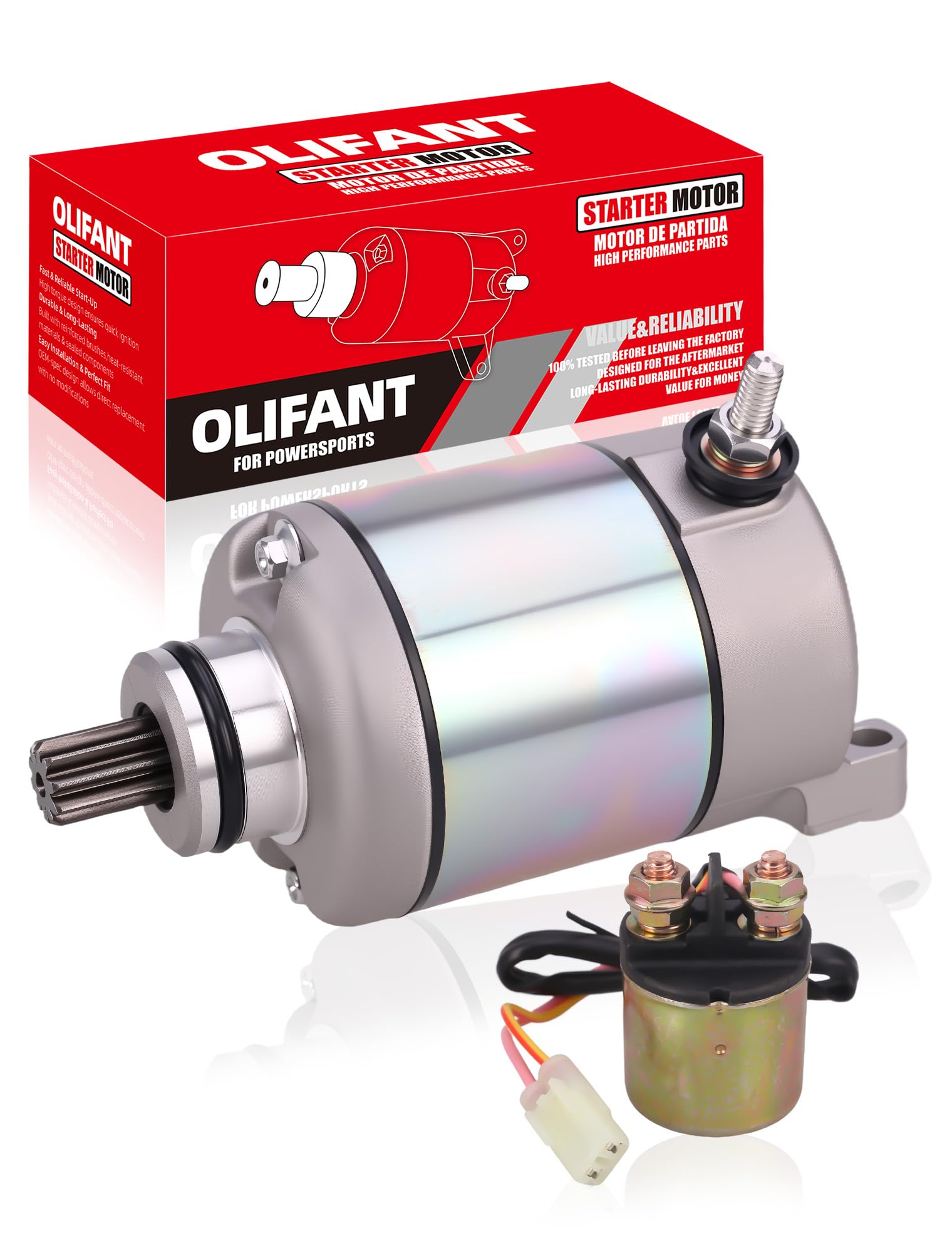 Starter for Honda TRX450R TRX450ER 2006-2014 TRX 450ER 450R Starter 31200-HP1-601 SMU0405 Olifant