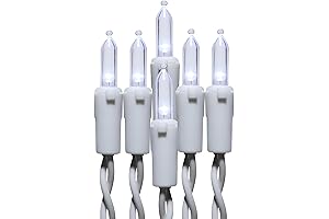 100 LED Christmas Lights White Wire: Adorn Your Winter Nights