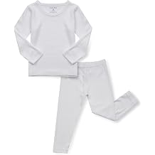 AVAUMA Baby Boys Girls Pajama Set Kids Toddler Snug fit Ribbed Sleepwear pjs for Daily Life Style