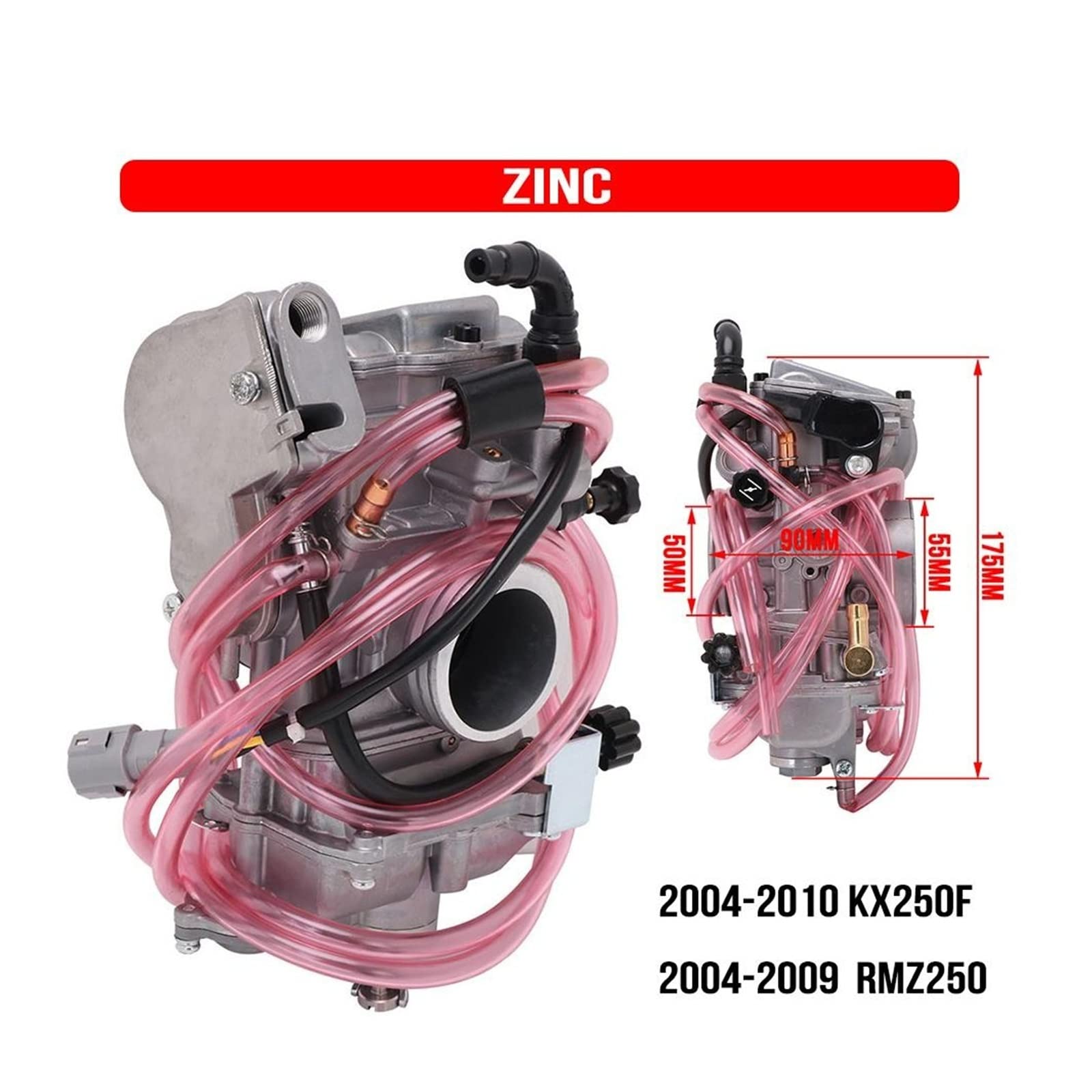 Racing Road Parts Carburetor For Suzuki RMZ250 (2004-2009) – Direct Replacement
