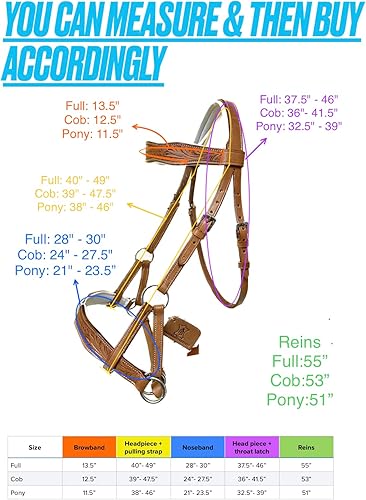 Miniatura 2 de Sidepull - Brida sin mordazas con tallado a mano de diseñador en banda de cejas y banda nasal curvada natural