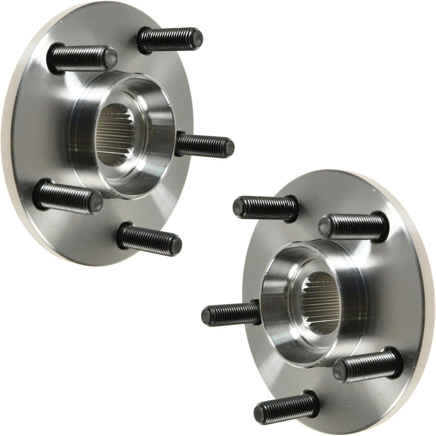 TRQ Rear Wheel Hub Assembly Driver Left Side & Passenger Right Side 2 Piece Set for 1989-1997 Ford Thunderbird 1989-1997 Mercury Cougar 19931998 Lincoln Mark VIII