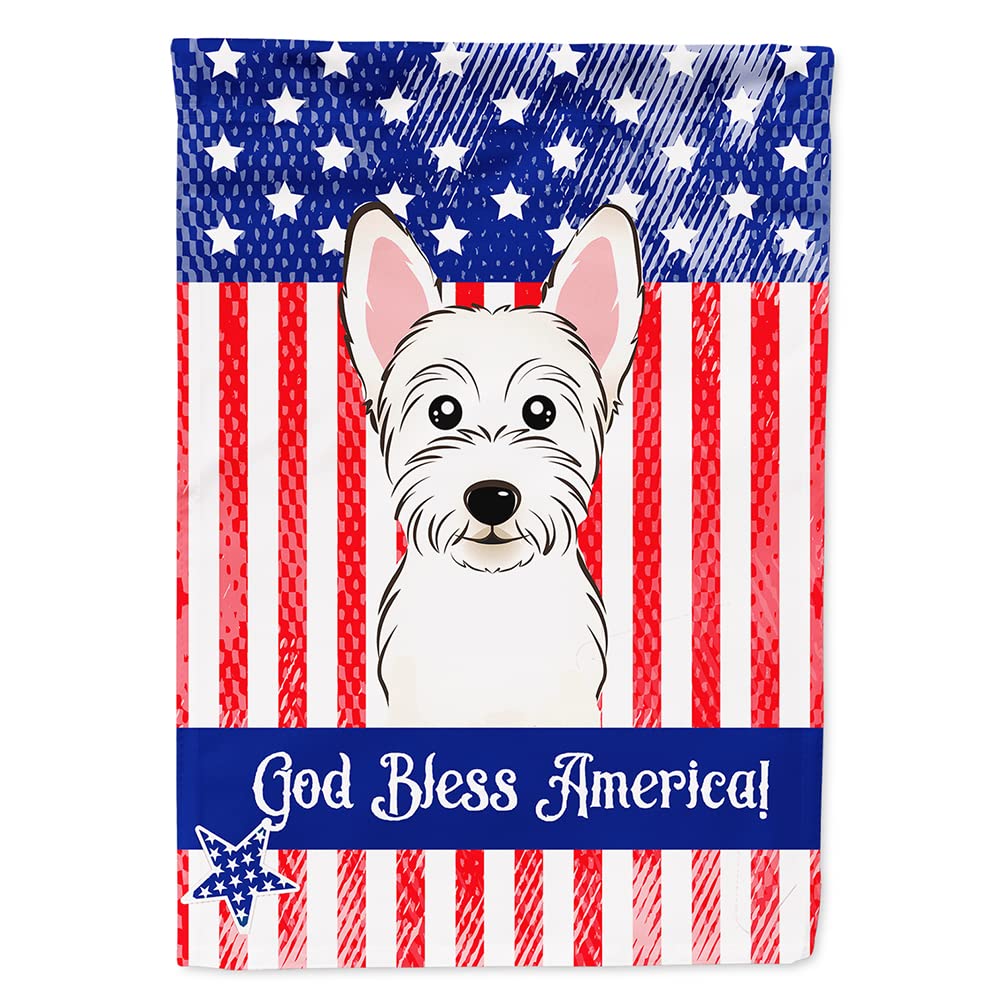 Drapeau Westie Caroline's Treasures BB2156CHF pour maison grande taille multicolore
