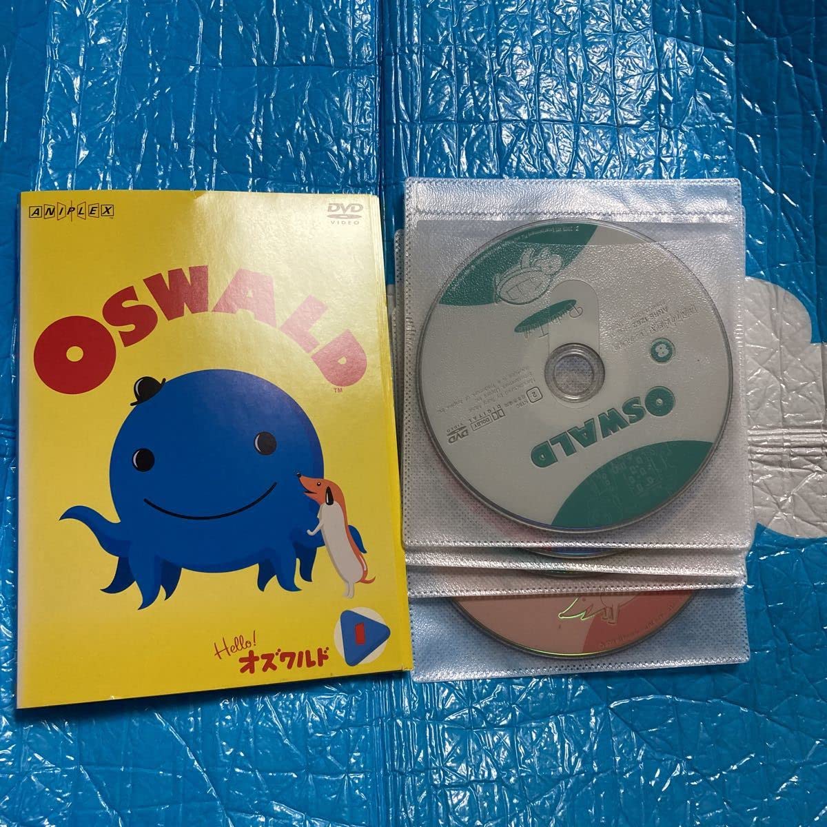 ケース付 「Hello！オズワルド」　DVD 全8巻　全巻セット　レンタル落ち ケース付 「Hello！オズワルド」 DVD 全8巻 全巻セット レンタル