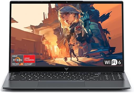 ACEMAGIC 2025 Laptop with AMD Ryzen 7430U Processor6C/12T, 16GB DDR4 512GB SSD, 15.6" Laptop Computer with Windows 11, Wi-Fi 6, Radeon Graphics, Type-C Full Feature, 4800mAh Battery