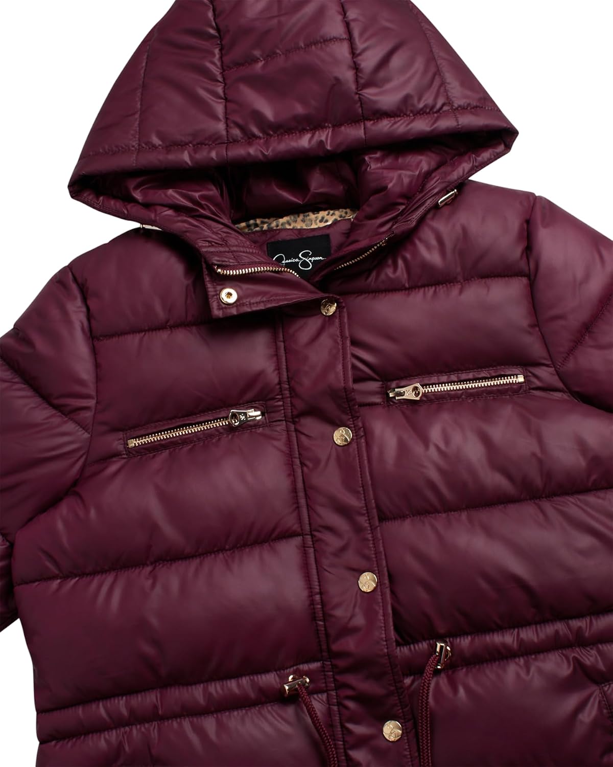 Jessica Simpson Womens Puffer Jacket - Full Zip Quilted Packable Insulated Winter Jackets for Women - Warm Womens Winter Coat - Image 5