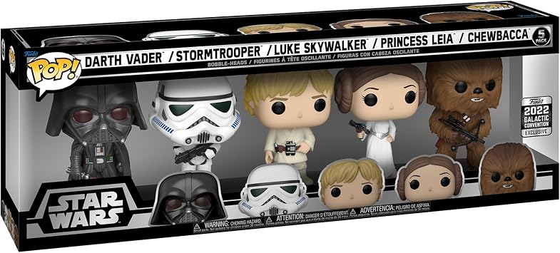 Funko POP! Star Wars - Darth Vader 5 Pack -
