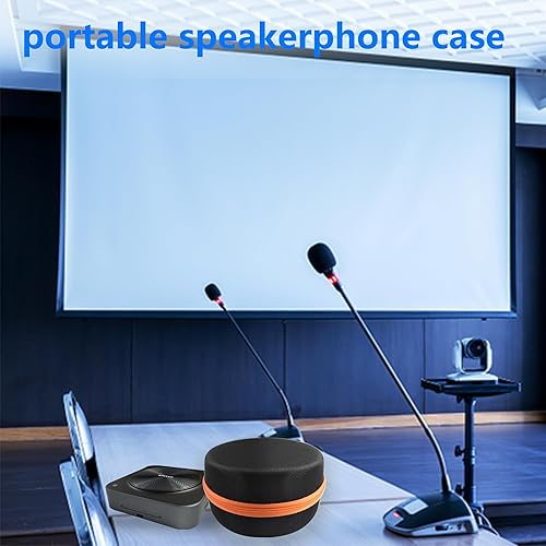 Miniatura 8 de Funda rígida para altavoz de conferencia, estuche de viaje para altavoz Jabra Speak 510 410 Emeet MM0 M2 M1A Airhug Anker Powerconf Maxhub B21