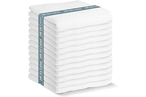 JMR Economy Cotton Bath Towels: Soft, Absorbent Thin Towels for Absolute Convenience