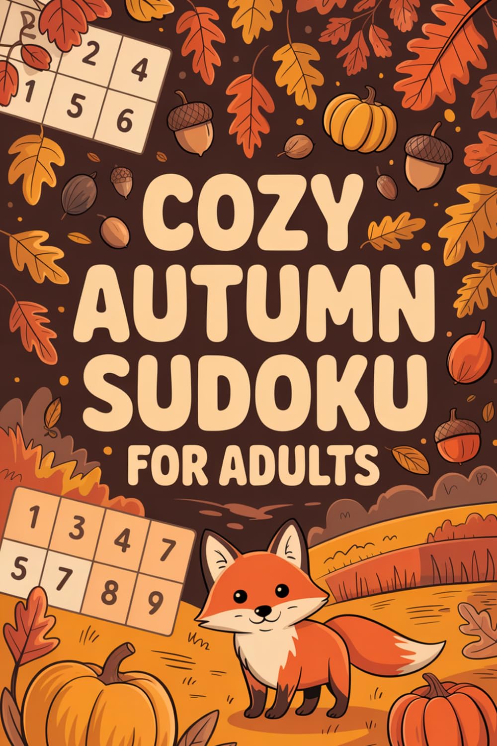 Cozy Autumn Sudoku for Adults:: Warm Activity Companion for Grown-Ups
