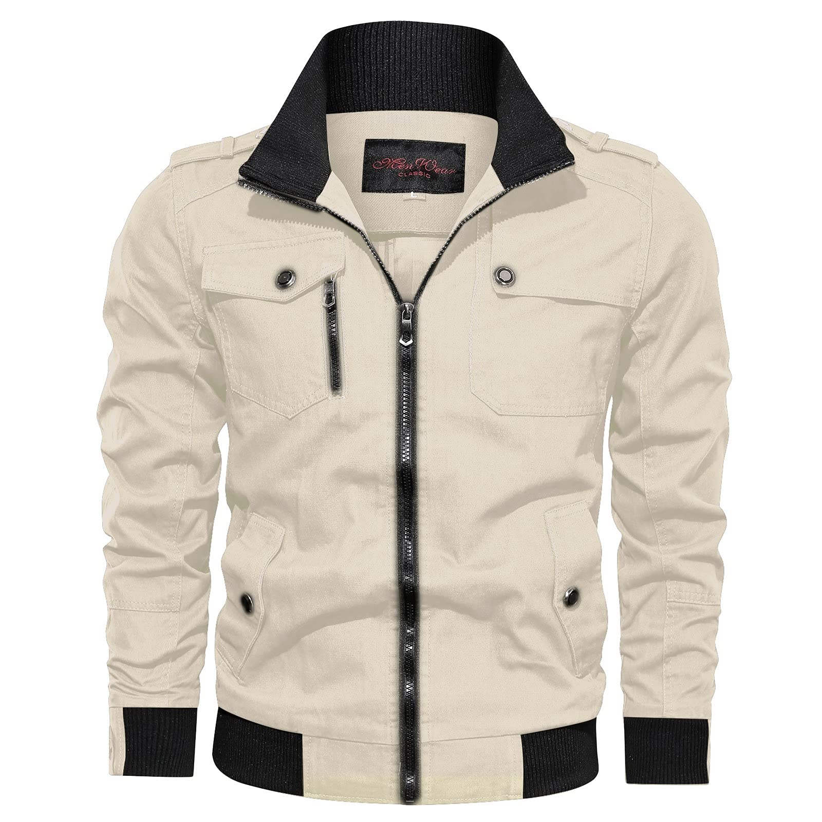 Giubbino Uomo Primavera, Bomber Estivo Uomo, Casual Antivento Bomber Giubbino Classica Primavera Estate Giacchetto Jacket Sportiva con Collo da Baseball Giacchetta a Vento per Uomo Ragazzo Primavera