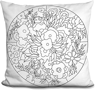 LiLiPi Flower Circle 216 - Almohada decorativ...