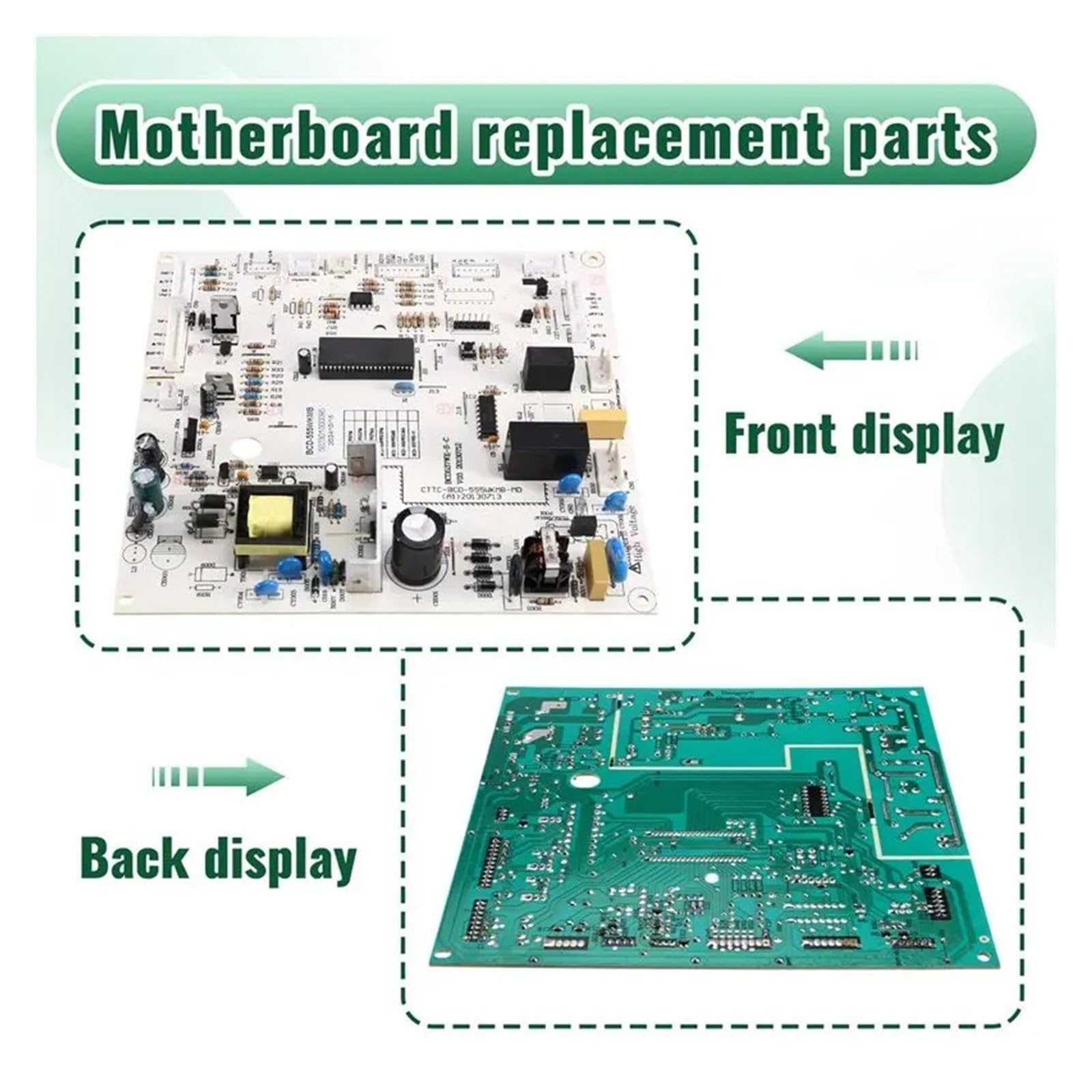 Scheda Madre Del Frigorifero BCD-555WKMB 502301000095, Compatibile for Midea, Scheda Di Controllo Del Circuito Del Frigorifero Scheda Di Controllo Del Frigorifero sostituire