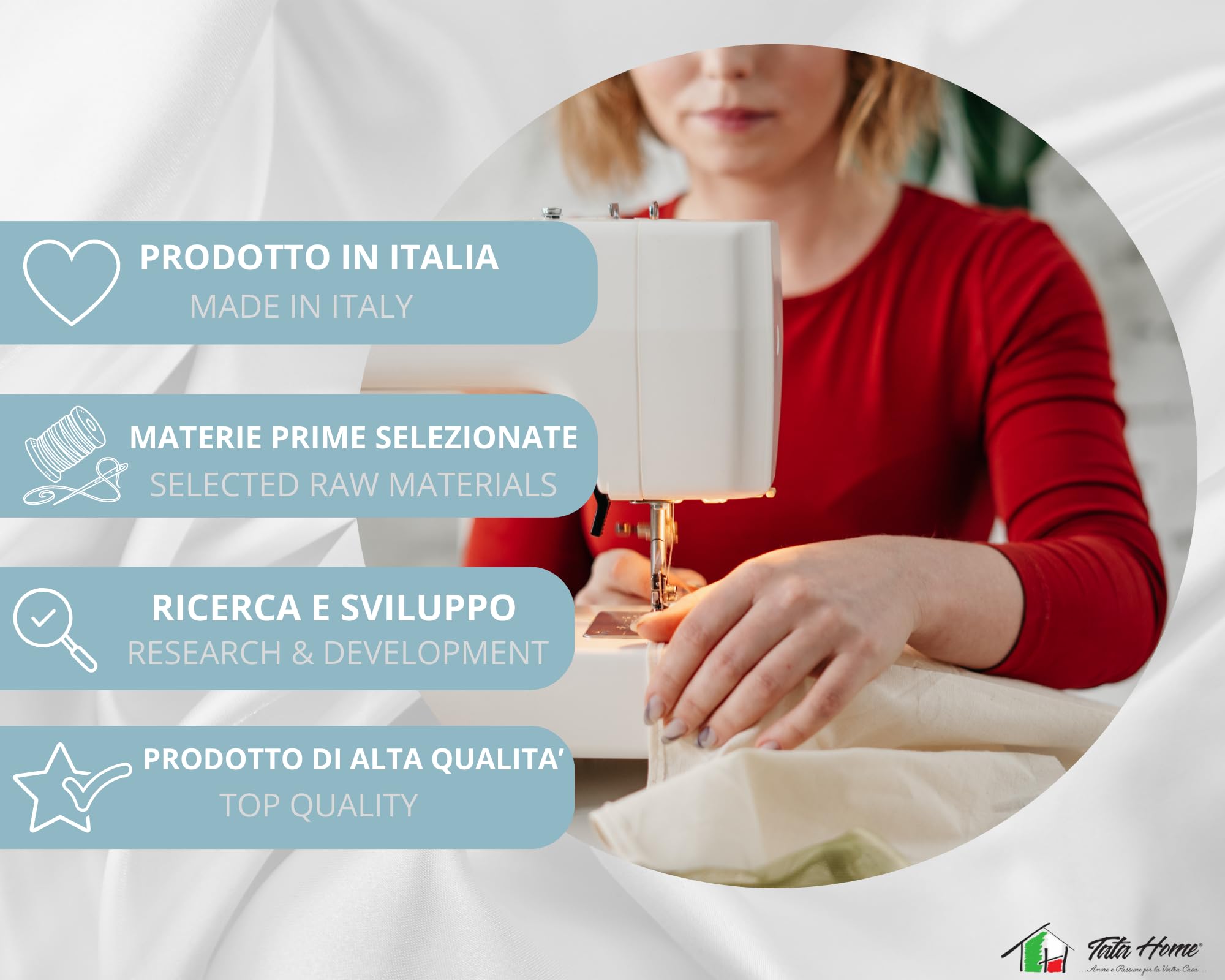 Tata Home Parure Copripiumino Singolo in Cotone con Sacco Piumino e Federa Set Copripiumino Made in Italy Fantasia Marina Mod. Pesci