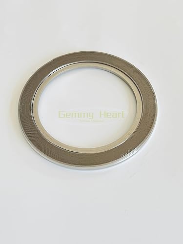 Miniatura 6 de Junta espiral para heridas con anillo interior SUS304, relleno de grafito, 5 piezas 12 '' DN15