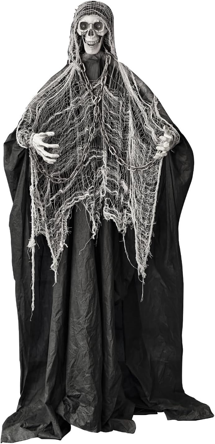 6ft Voice-Activated Swinging Skeleton