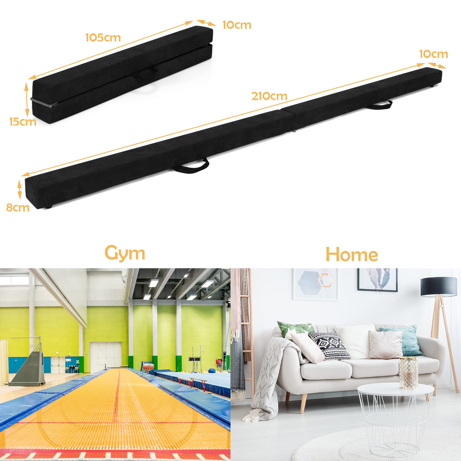 HOMCOM Barra Ginnica Per Bambini Con Altezza Regolabile In 5 Livelli E Anelli Allenamento Ginnica Pieghevole A Casa Blu~1vuo6q3khug01