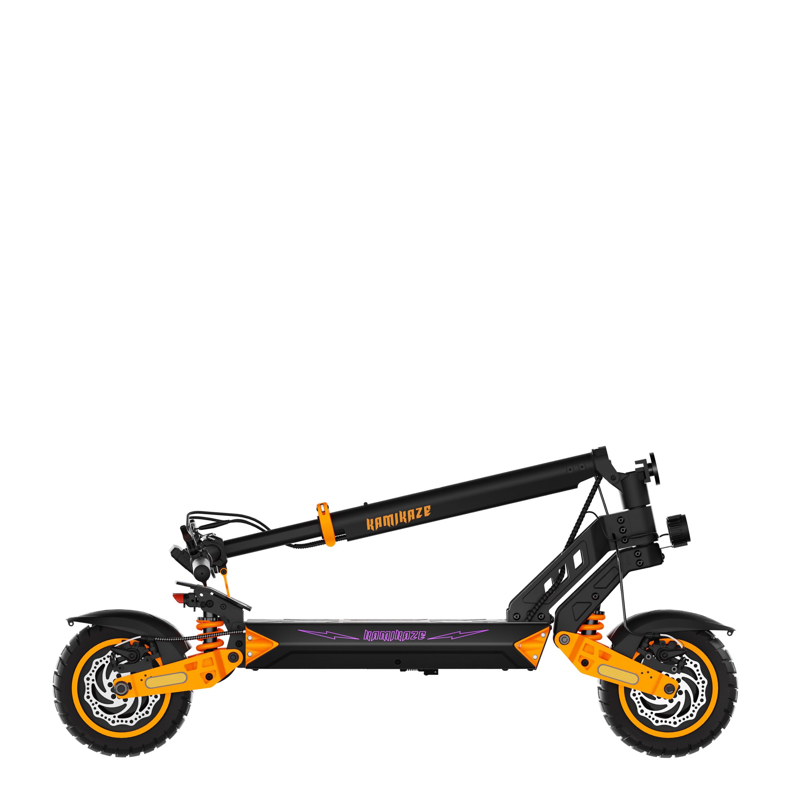 Trottinette Électrique Kamikaze K1 Max, Double Moteur, Autonomie Jusqu’à 80 km, Roues 10 Pouces, Freins à Disque, Suspension Intégrale, Confort et Sécurité