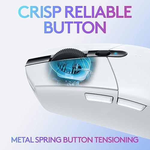 Miniatura 7 de Logitech G 305 LIGHTSPEED - Mouse inalámbrico para juegos, sensor Hero 12K, 12,000 DPI, ligero, 6 botones programables, duración de batería de 250