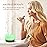 Aromatherapy Essential Oil Diffuser for Room: Air Humidifier Aroma Scent Cool Mist Diffuser Colorful Lights Wood Cute Small Large Waterless Auto Off Ultrasonic Diffusers for Home Bedroom (300ml)