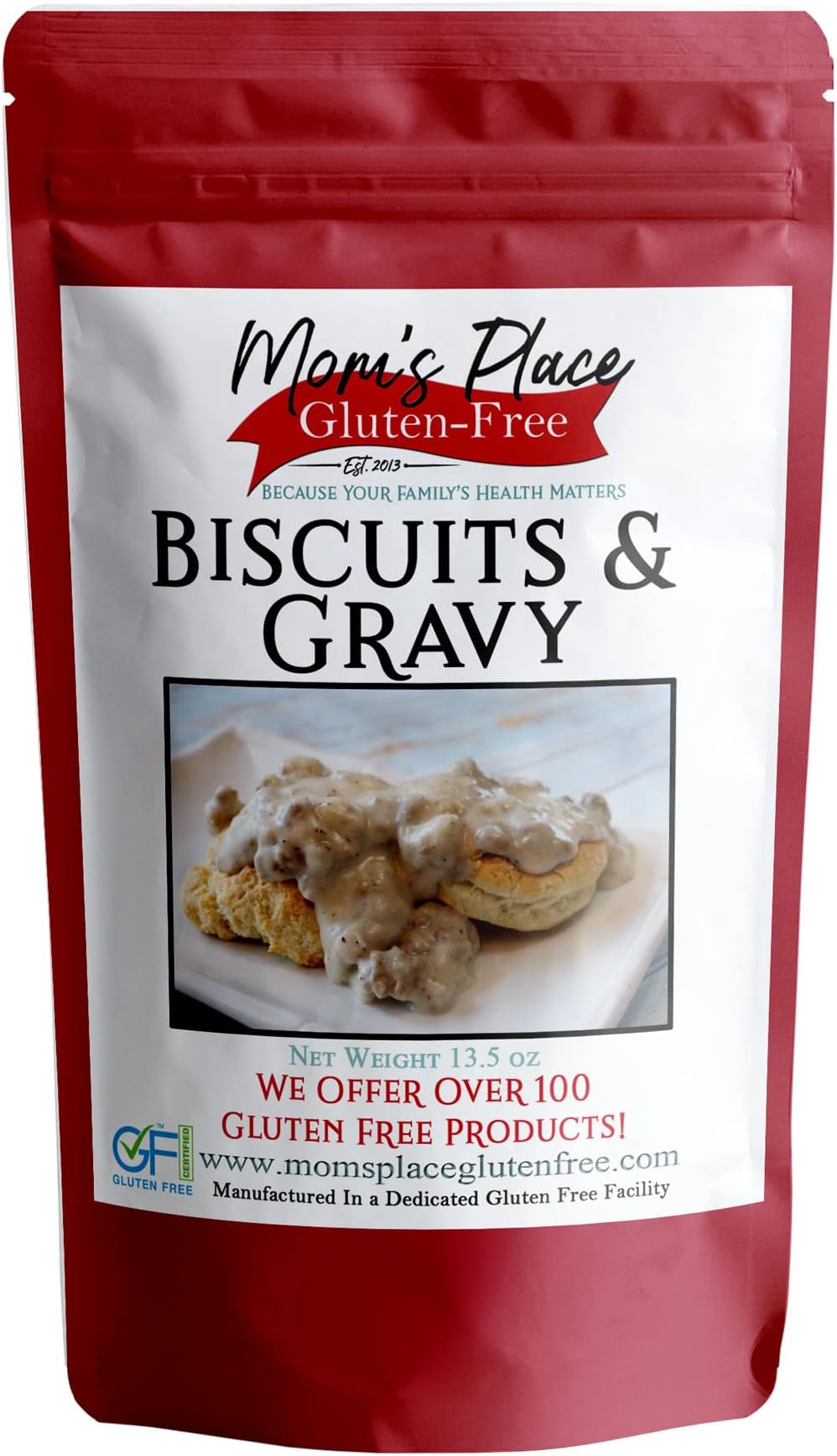 Mom's Place Gluten-Free Gluten Free Biscuits & Gravy Mix