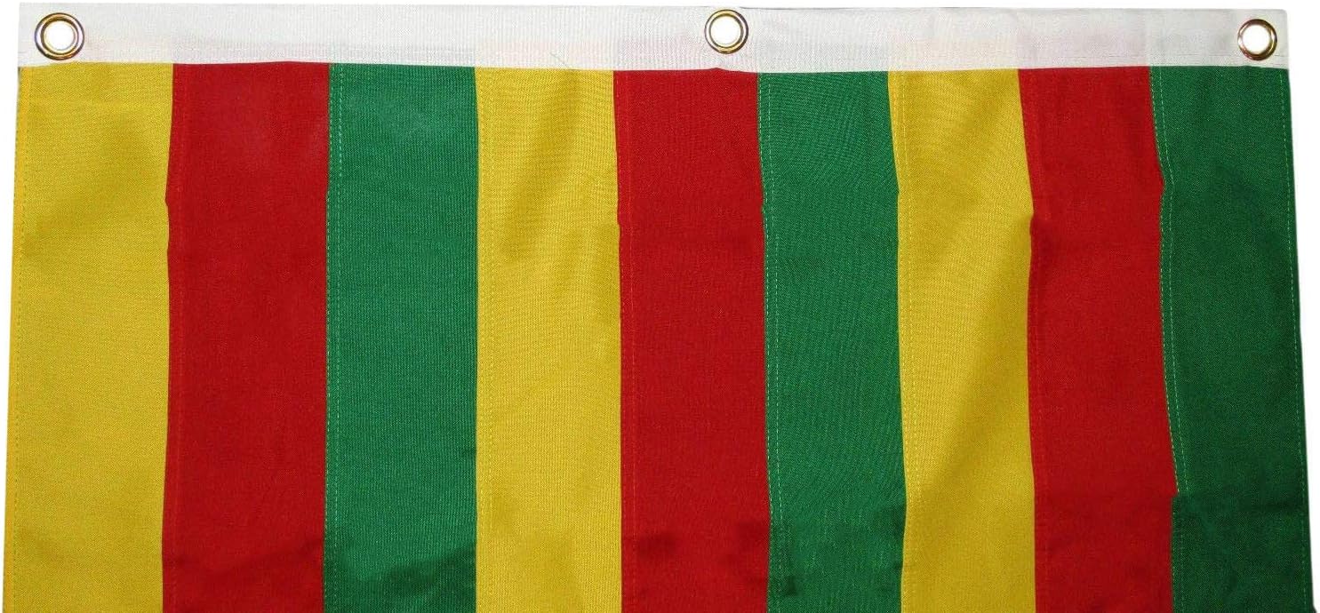 Trade Winds 3x5 Kanaka Maoli Hawaiian Premium Quality Heavy Duty Fade Resistant Nylon Embroidered Flag 3'x5' Grommets 3 Clips
