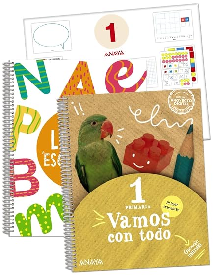 Vamos con Todo 1º Educacion Primaria Primer Trimestre + Punto de Lect