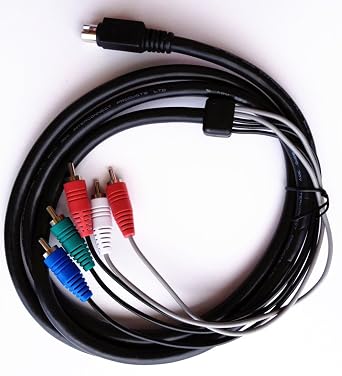 EAGLEGGO DIRECTV H2510PIN 10 Pin 6FT Cable Component for H25-10PIN Dongle Genie Mini 5 RCA Male