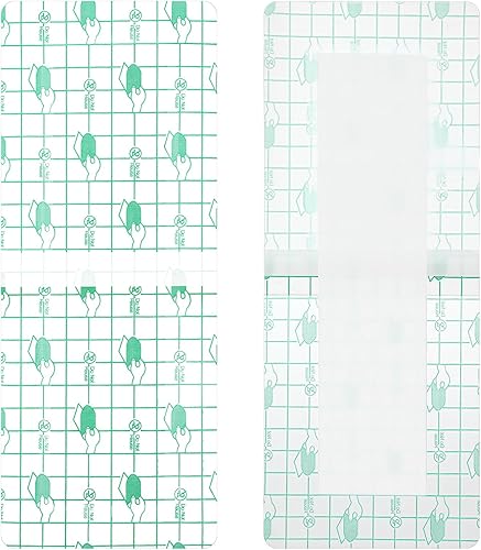 14 vendajes largos impermeables, vendajes de incisión para heridas grandes, protector de ducha adheisve para isla con bordes para recuperación de