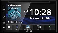 Vista 9 de KENWOOD DDX5707S - Estéreo de coche con DVD doble DIN con Apple Carplay y Android Auto, pantalla táctil de 6.8 pulgadas, Bluetooth, entrada